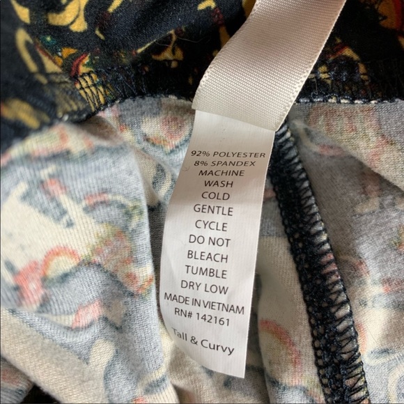 LuLaRoe | Egyptian Cat Leggings, Like New - Picture 3 of 6